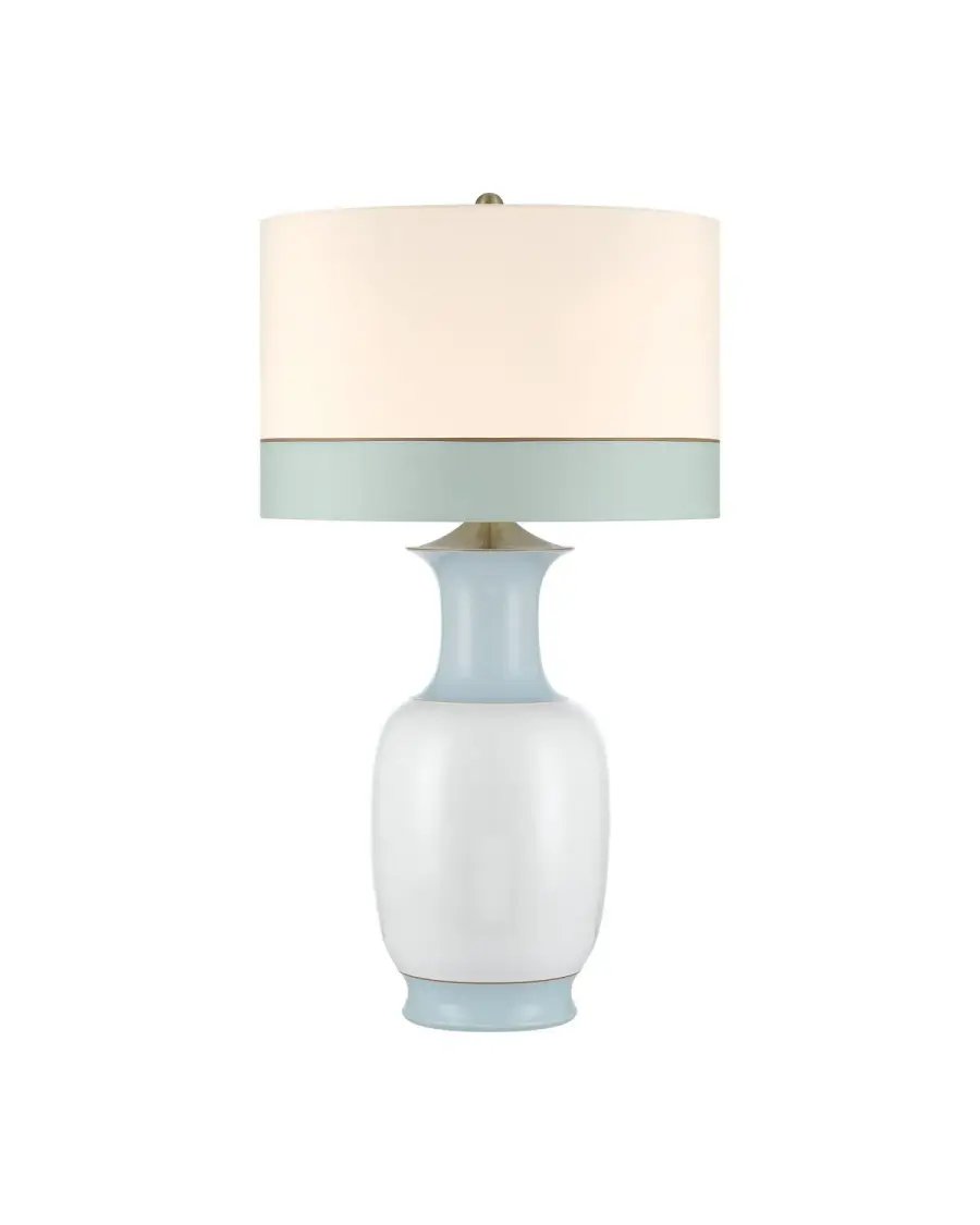 Kora Large Blue Table Lamp