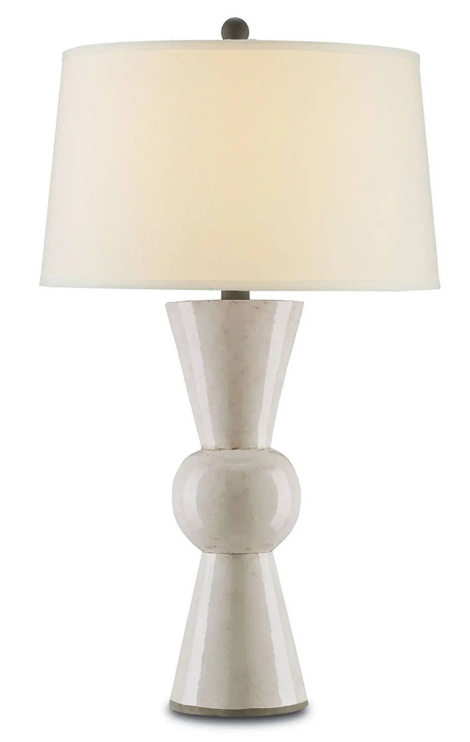Upbeat Collection One Light Table Lamp in Antique White