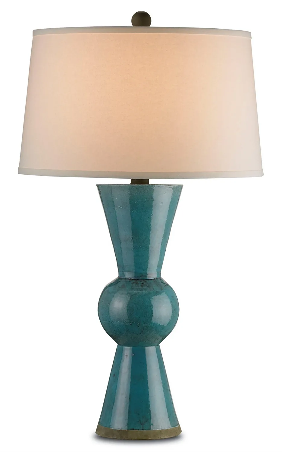 Upbeat Collection One Light Table Lamp in Teal