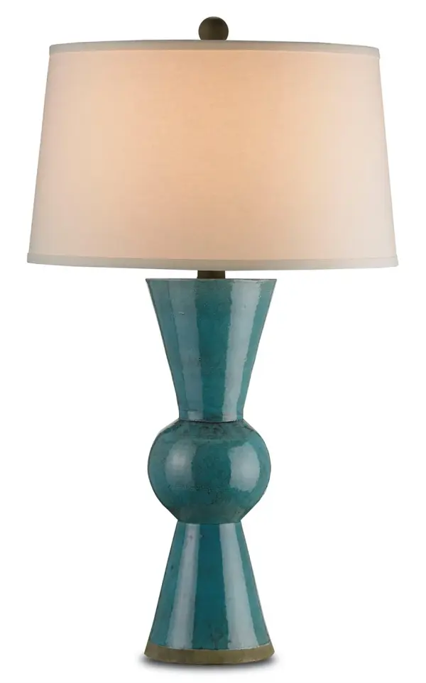 In Teal by Currey and Company from the Upbeat Collection collection