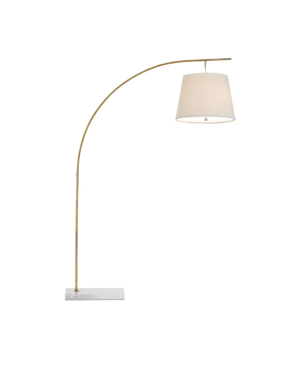 Cloister Two Light Floor Lamp in Antique Brass
