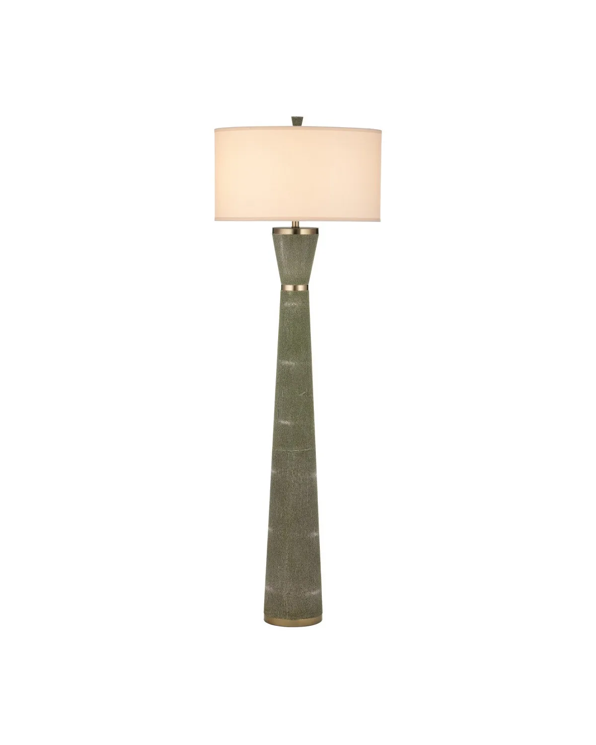Galuchat Green Floor Lamp
