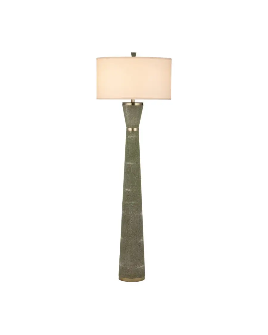 Galuchat Green Floor Lamp