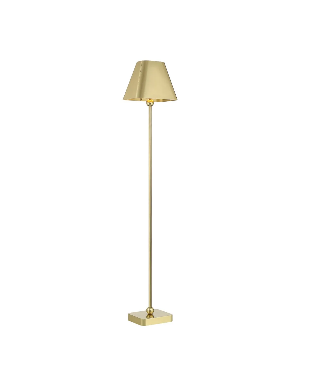 Gadabout Cordless Floor Lamp in Polished Brass