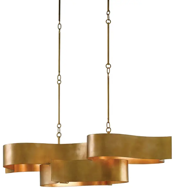 The Grand Lotus brings botanical-inspired artistry to large-scale spaces. Its hand-crafted wrought iron petals in antique gold leaf create a sophisticated focal point that bridges traditional and contemporary design.