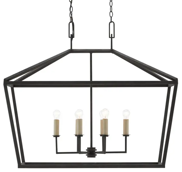 Denison Six Light Rectangular Lantern