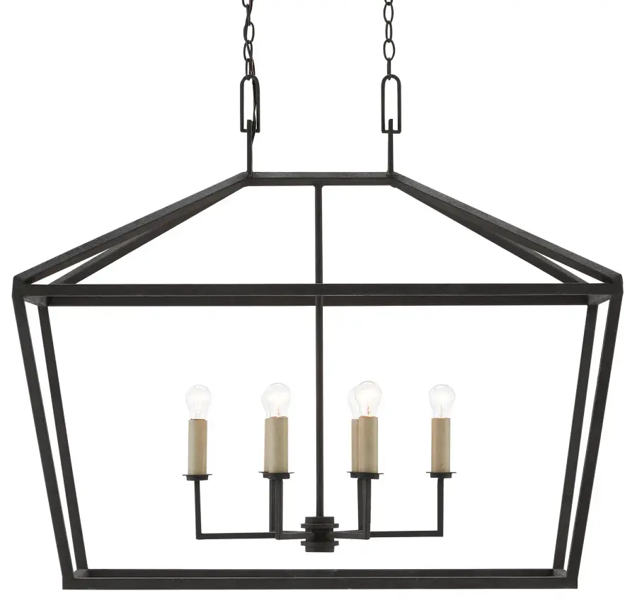 Denison Six Light Rectangular Lantern