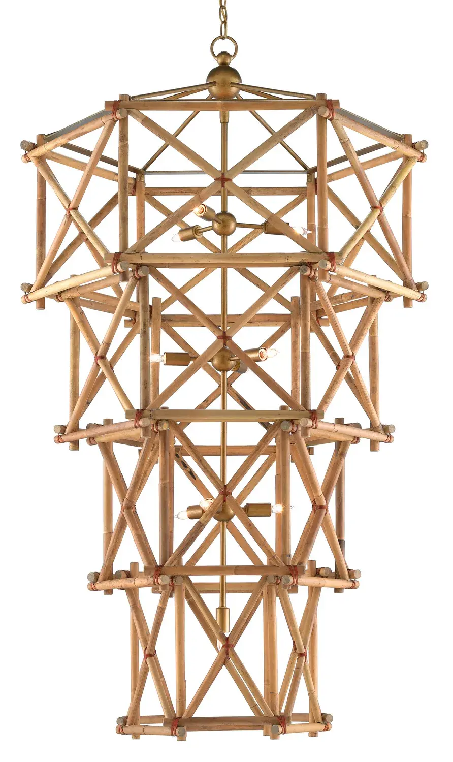 Kingali Grande Ten Light Chandelier