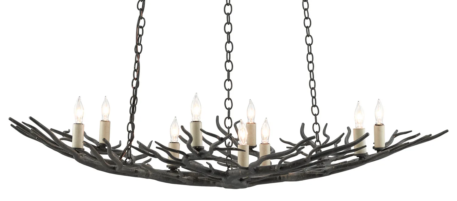Rainforest Nine Light Chandelier