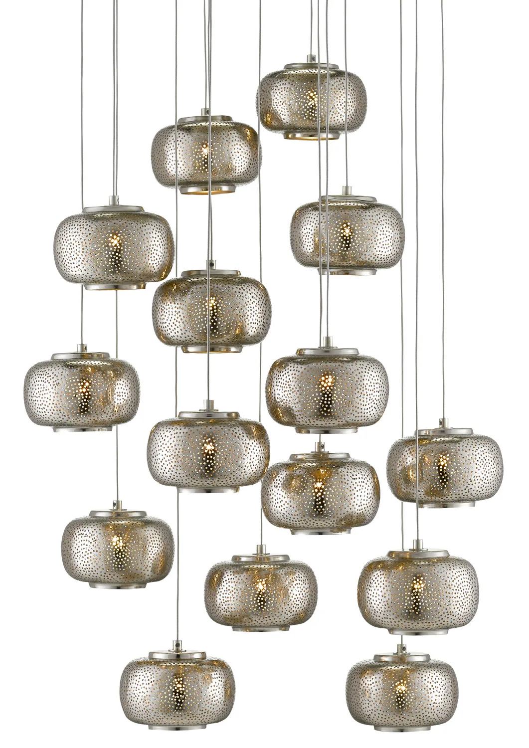 Pepper 15-Light Multi-Drop Pendant