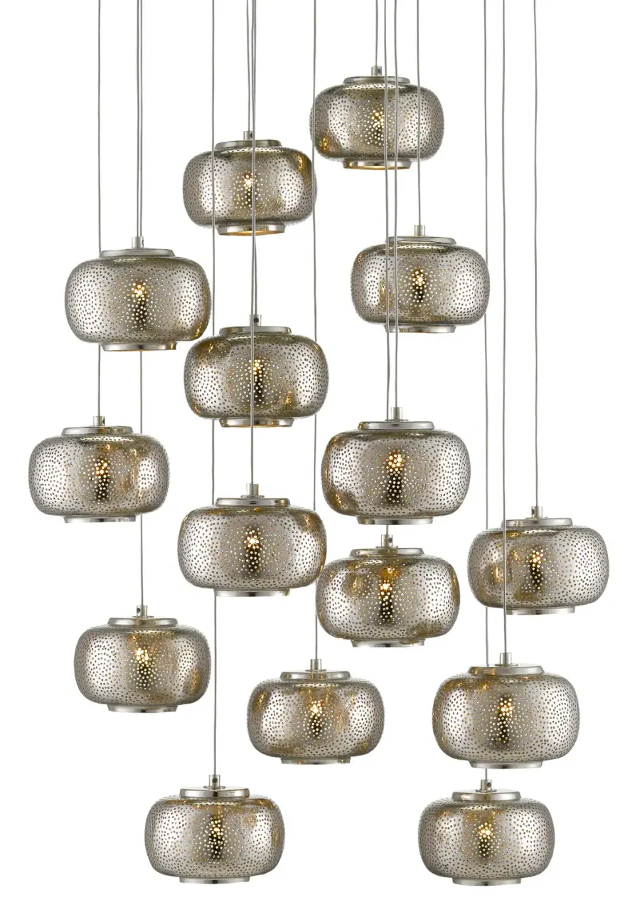 Pepper 15-Light Multi-Drop Pendant