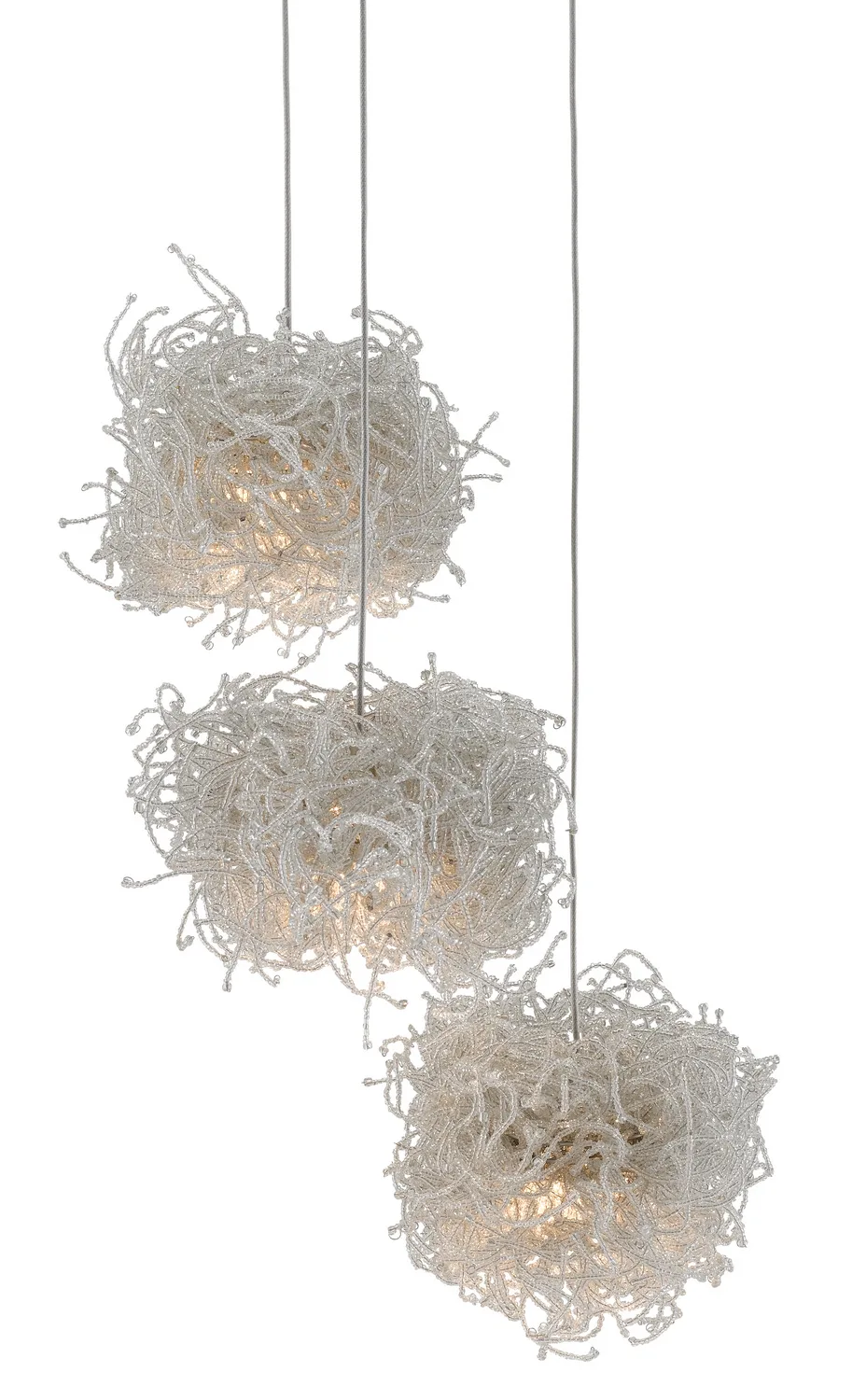 Birds Nest Three Light Pendant