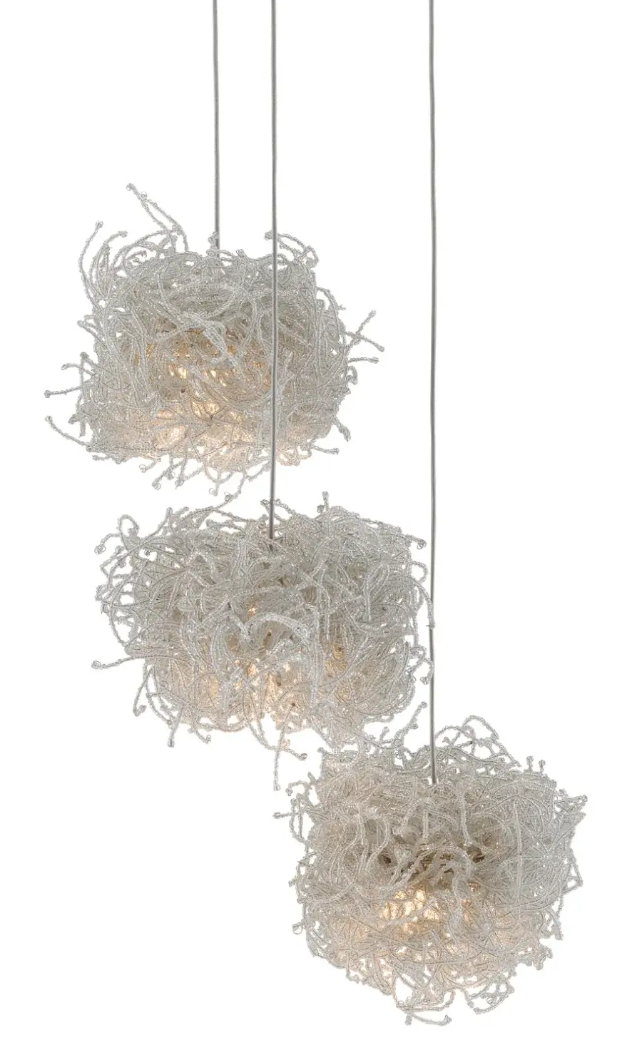 Birds Nest Three Light Pendant