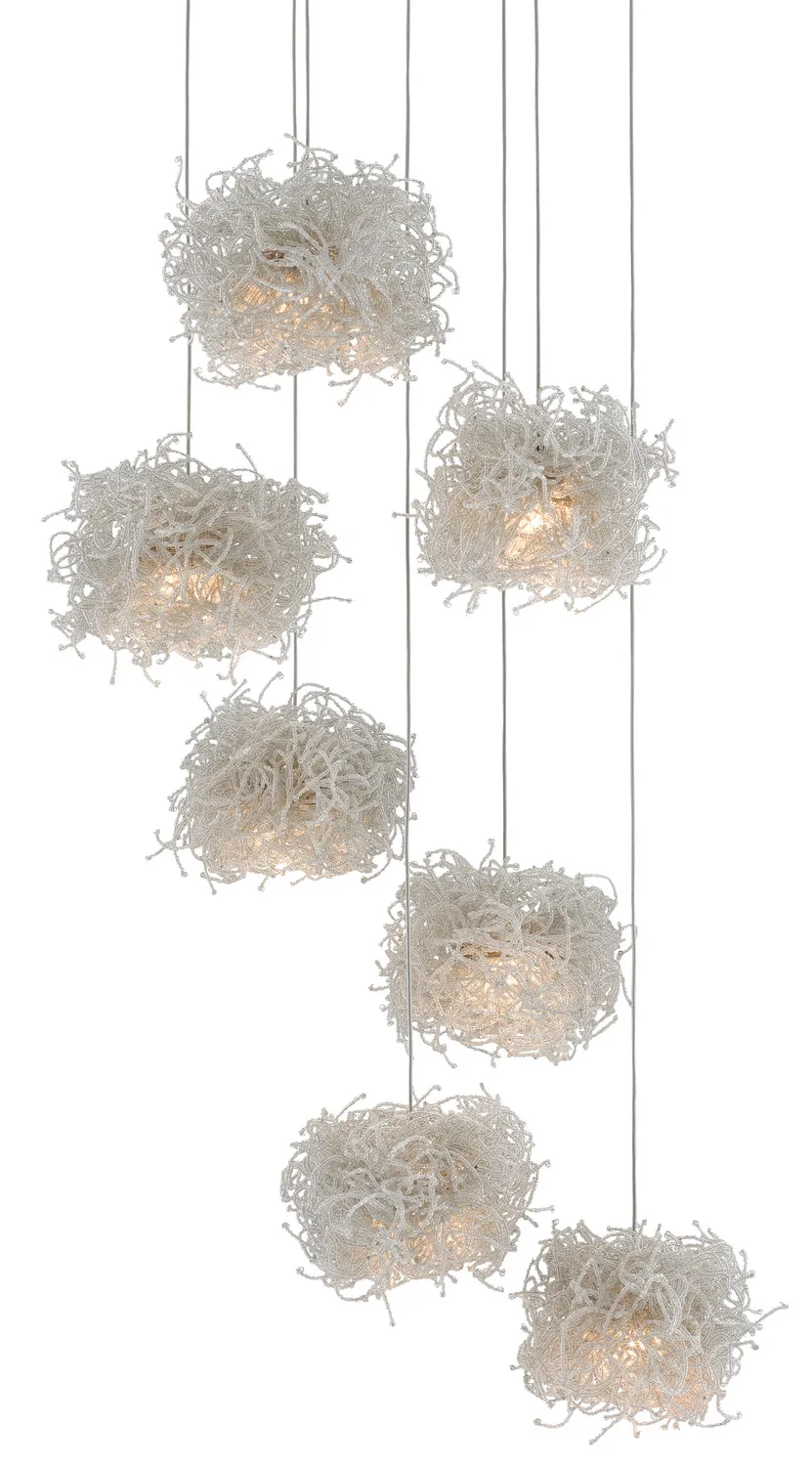 Birds Nest Seven Light Pendant