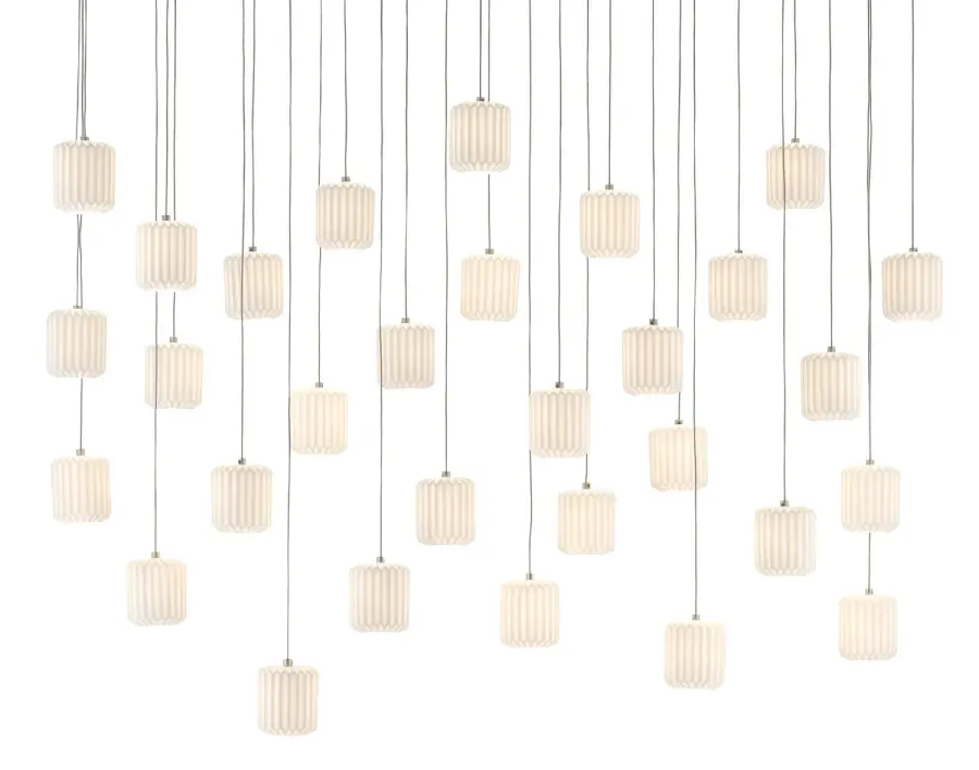 Dove 30-Light Multi-Drop Pendant