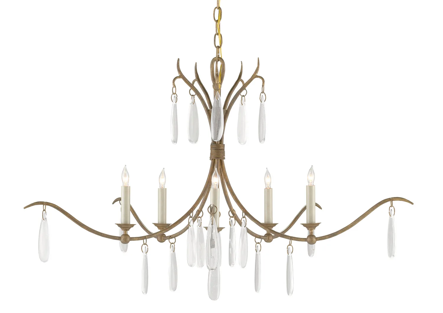 Marshallia Five Light Chandelier