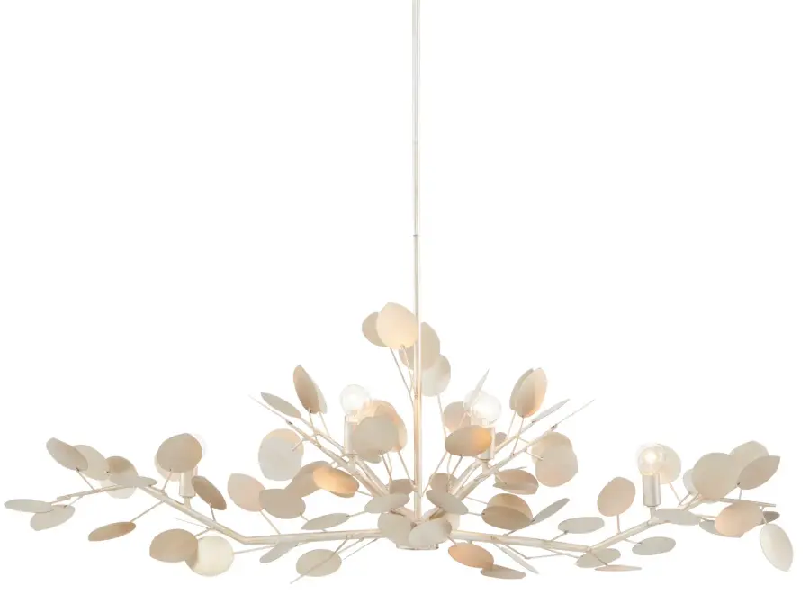 Lunaria Six Light Oval Chandelier