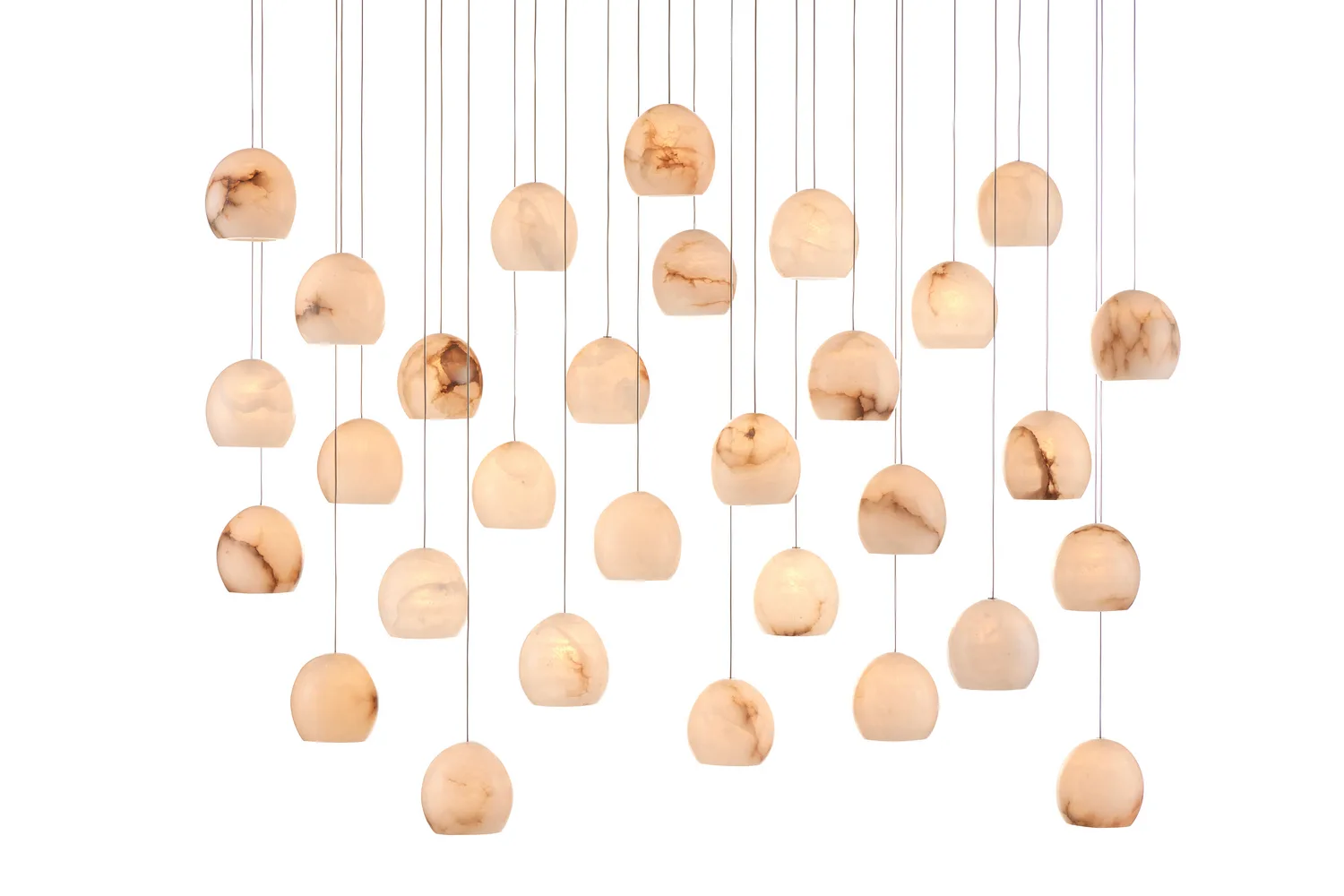 Lazio 30-Light Multi-Drop Pendant