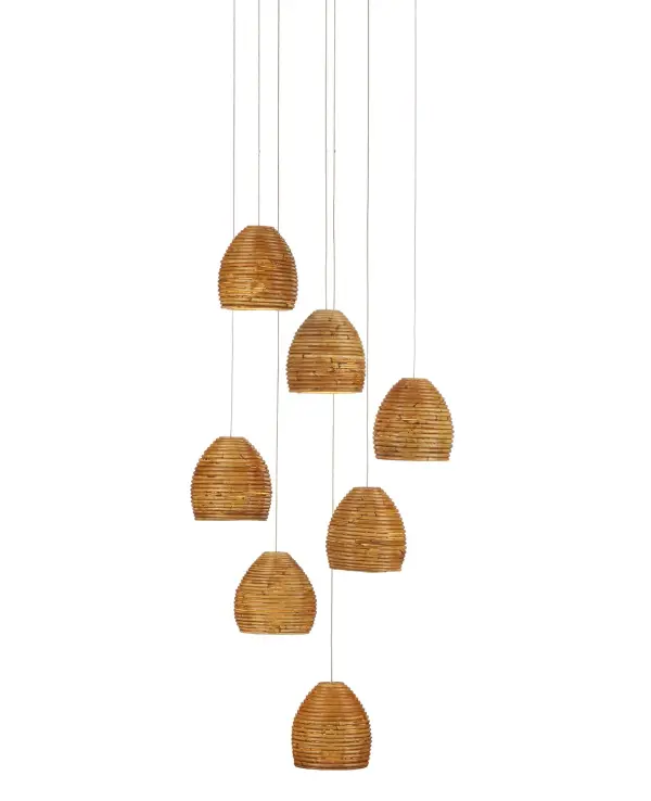 Beehive Seven Light Pendant