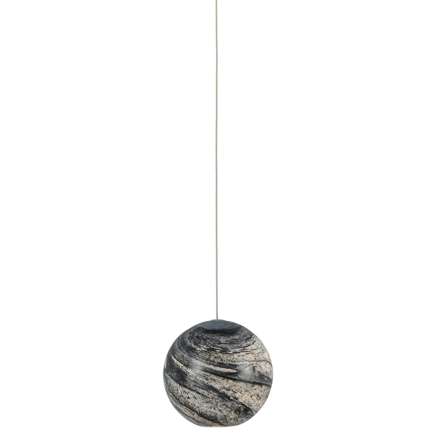 Palatino One Light Pendant in Earth with Speckles/Silver