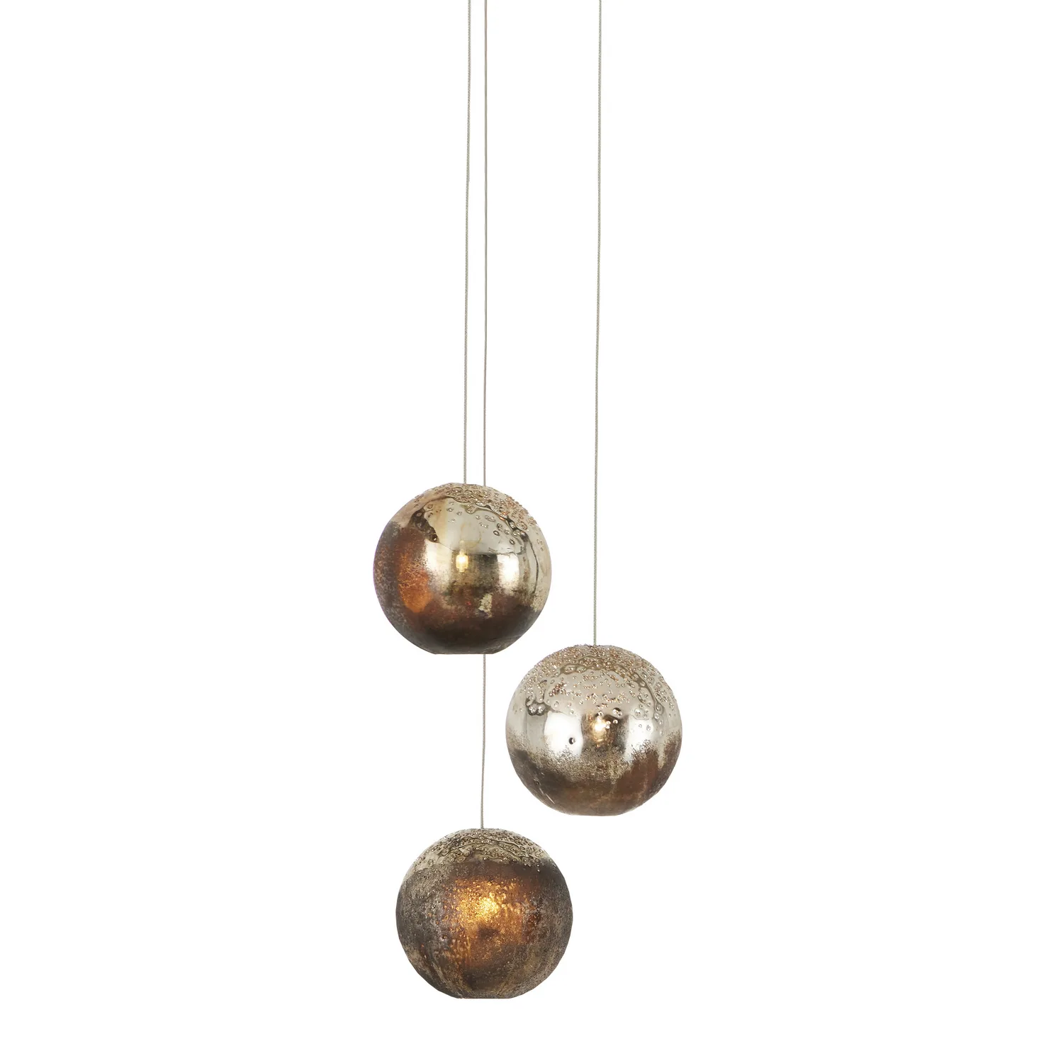 Pathos Three Light Multi-Drop Pendant