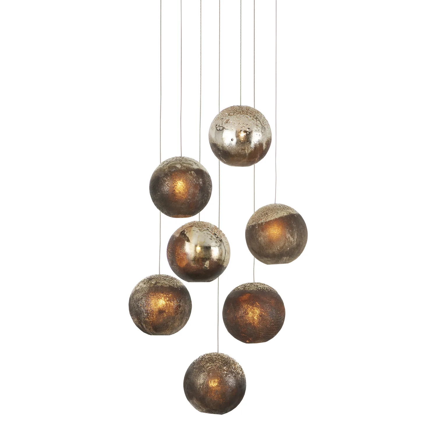 Pathos Seven Light Multi-Drop Pendant