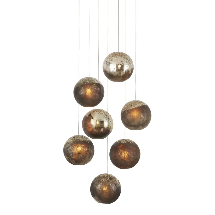 Pathos Seven Light Multi-Drop Pendant