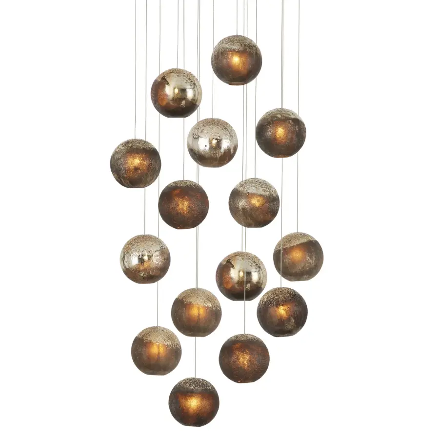 Pathos 15-Light Multi-Drop Pendant