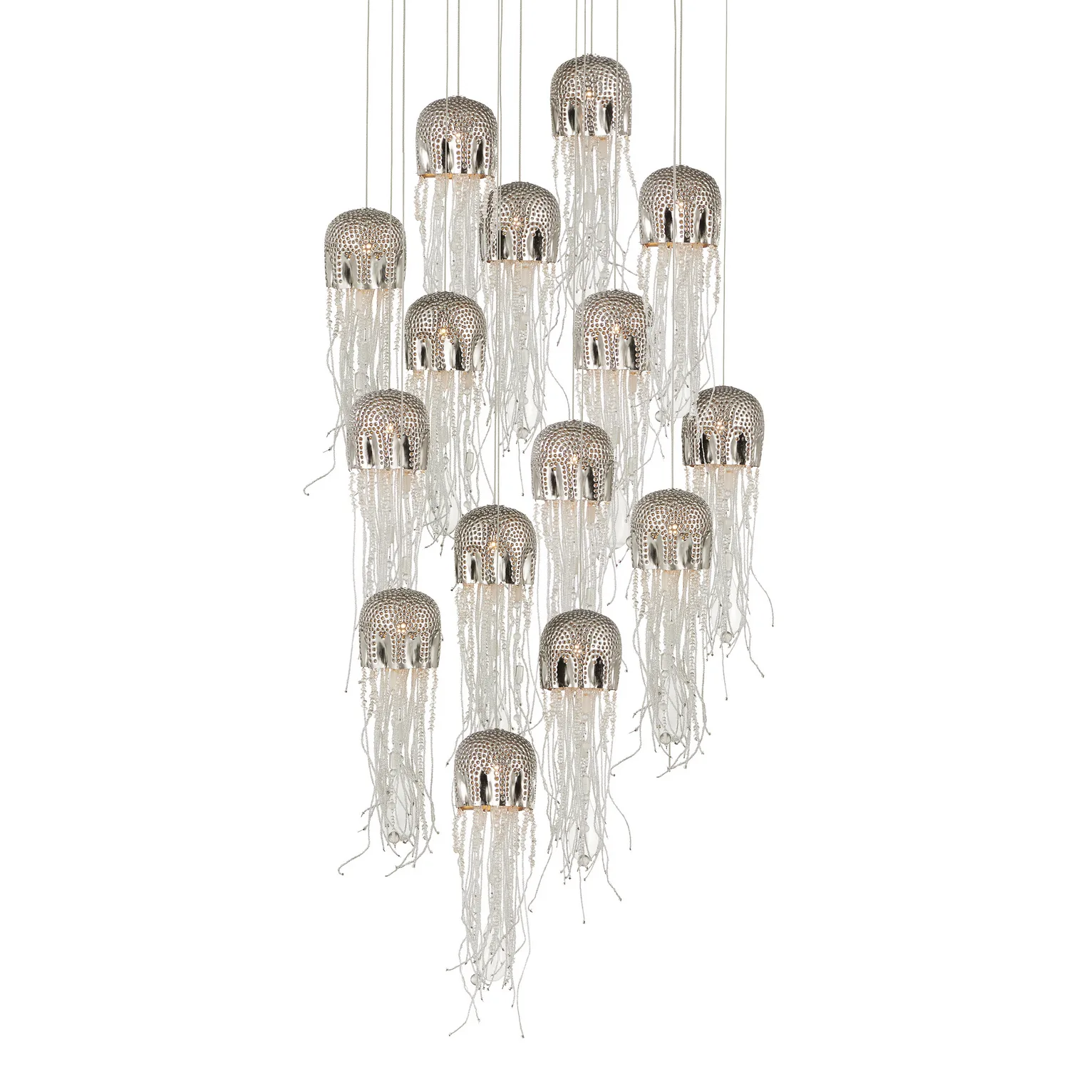 Medusa 15-Light Multi-Drop Pendant