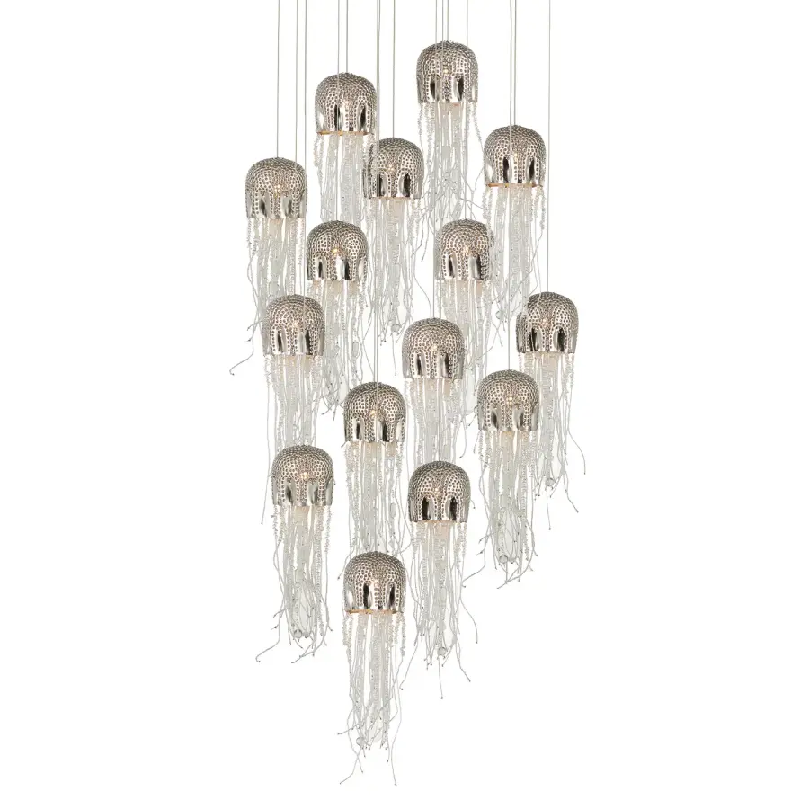 Medusa 15-Light Multi-Drop Pendant