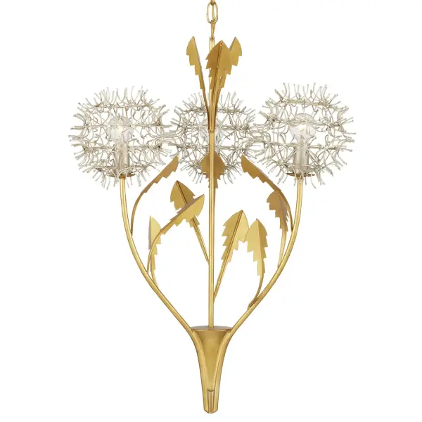 This striking pendant celebrates organic beauty through meticulous handcrafted detail. Each dandelion sphere is composed of individually bent and welded nails—a labor-intensive process that creates stunning visual texture. The mixed metal finish adds dimensional warmth.