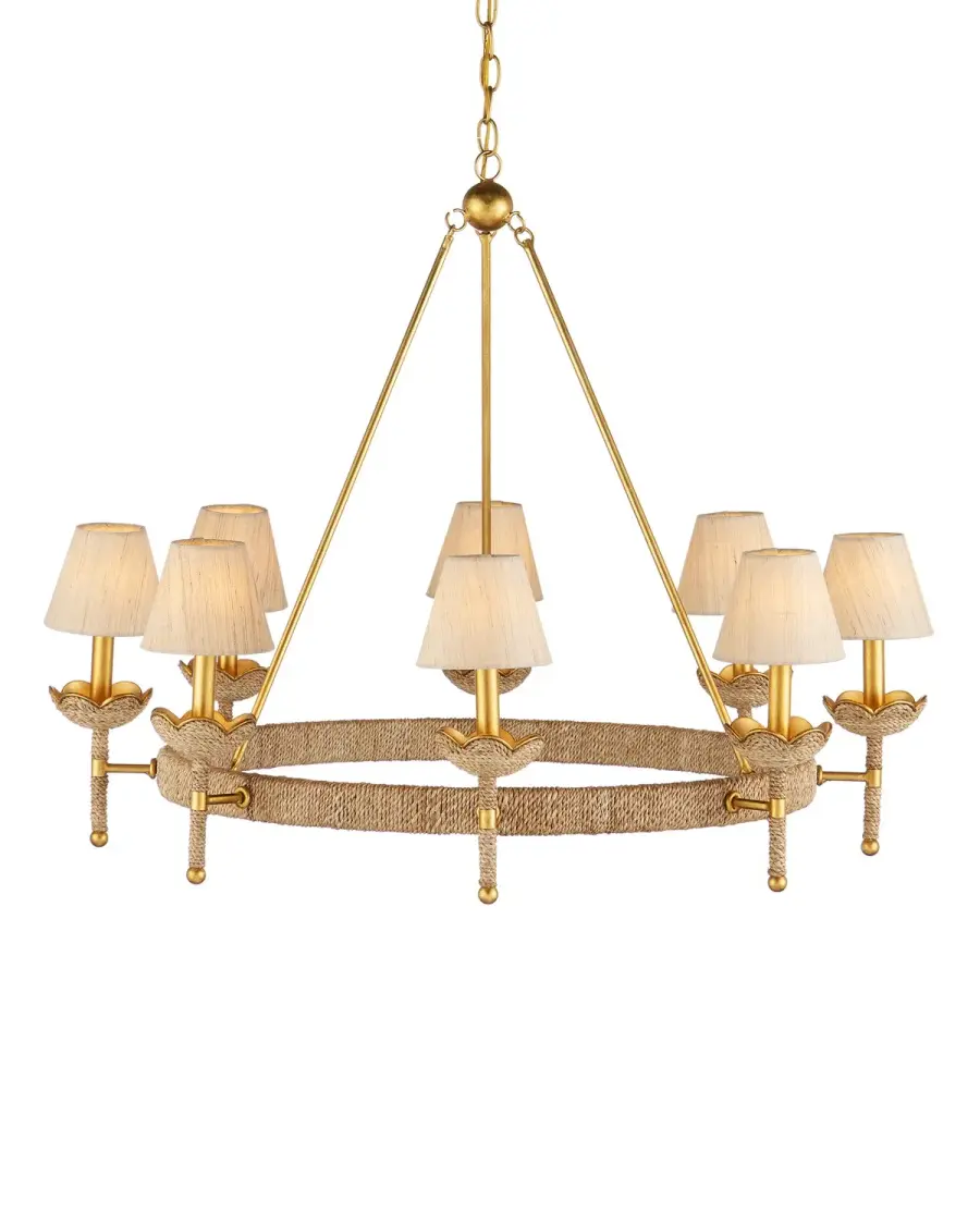 Vichy Eight Light Chandelier