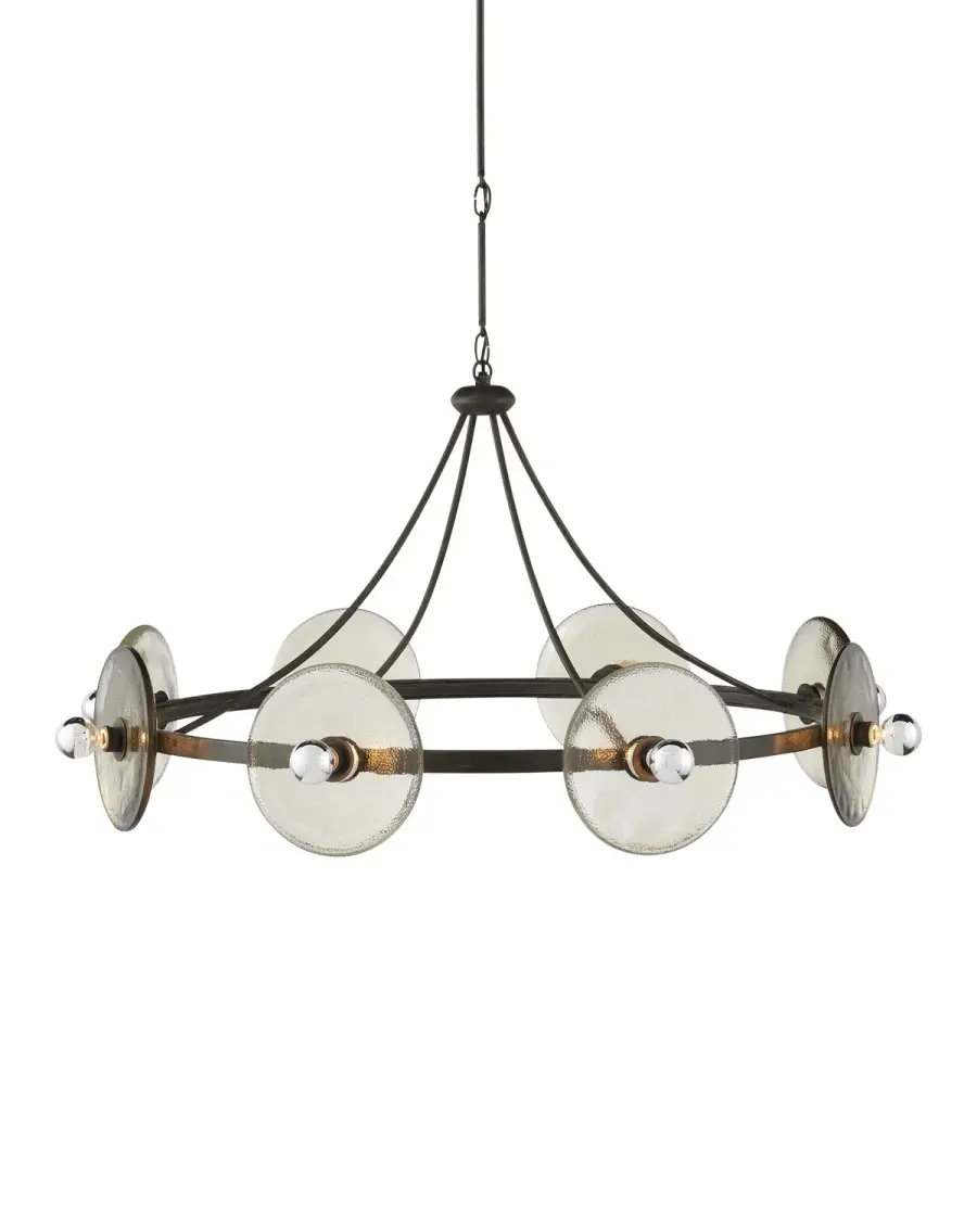 Circumstellar Eight Light Chandelier