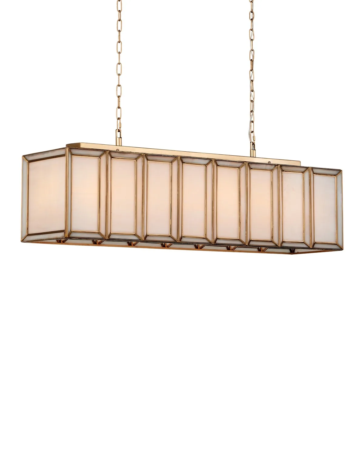 Daze Six Light Rectangular Chandelier