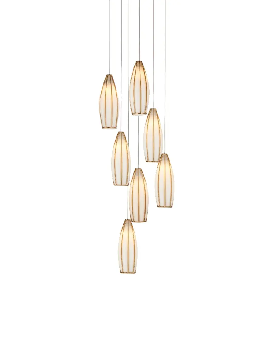 Parish Seven Light Multi-Drop Pendant