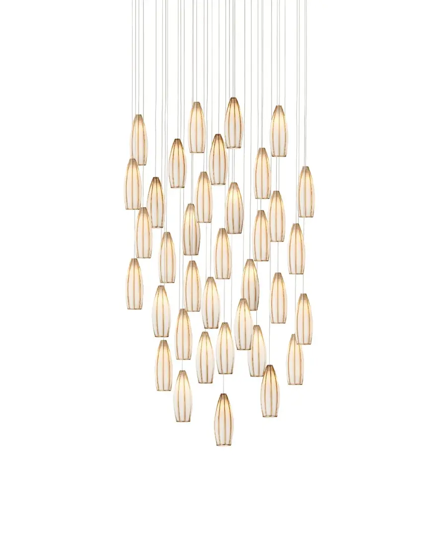 Parish 36-Light Round Multi-Drop Pendant