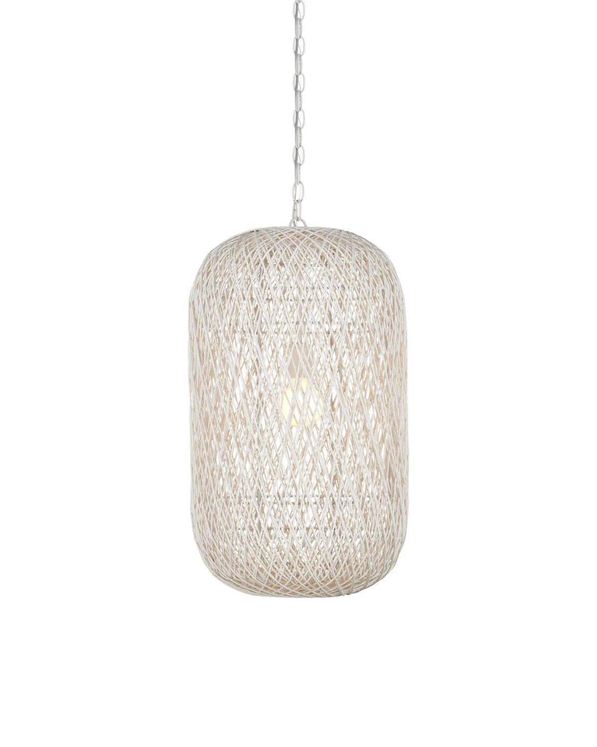 Cocoon Medium Pendant in Cream & Vanilla