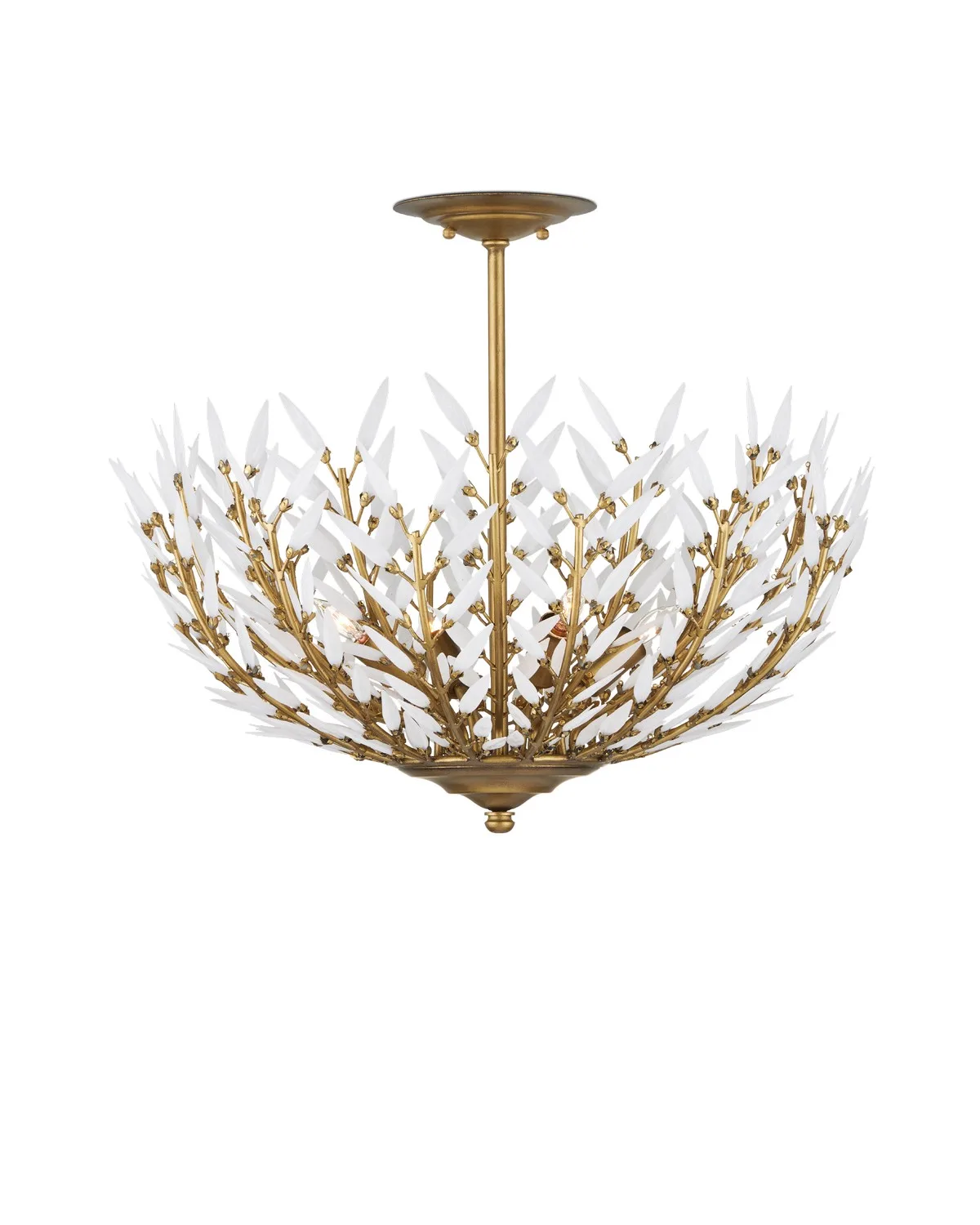 Magnum Opus Four Light Semi-Flush Mount