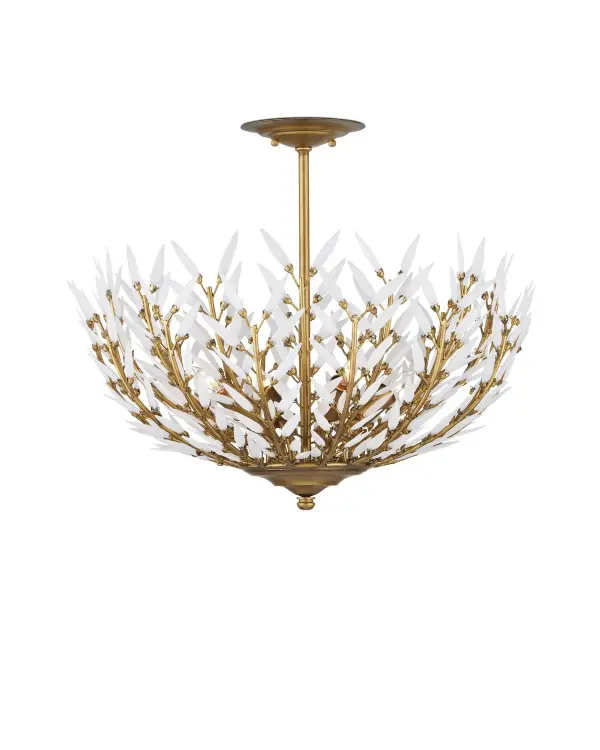 Magnum Opus Four Light Semi-Flush Mount