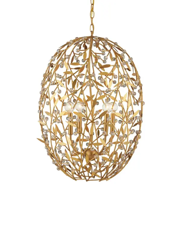 Secret Garden Four Light Chandelier