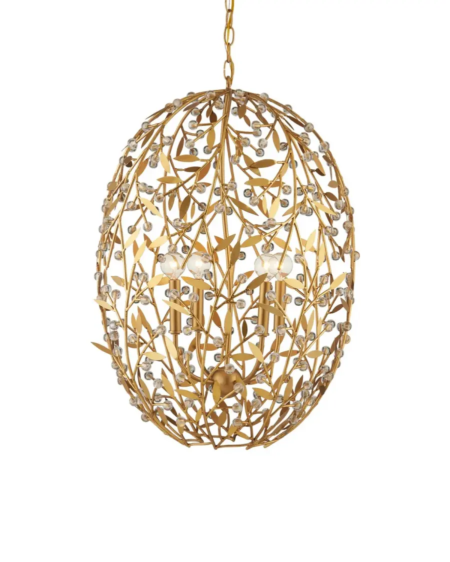Secret Garden Four Light Chandelier
