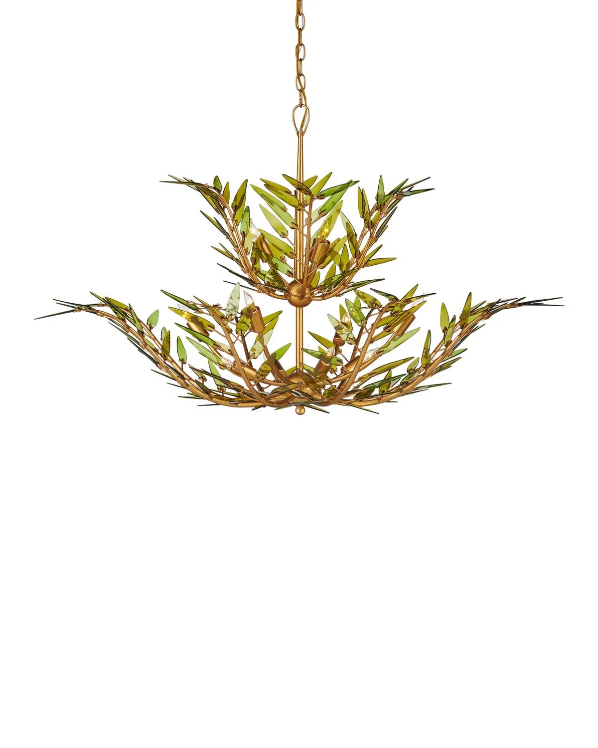 Babylon 11-Light Two-Tier Chandelier