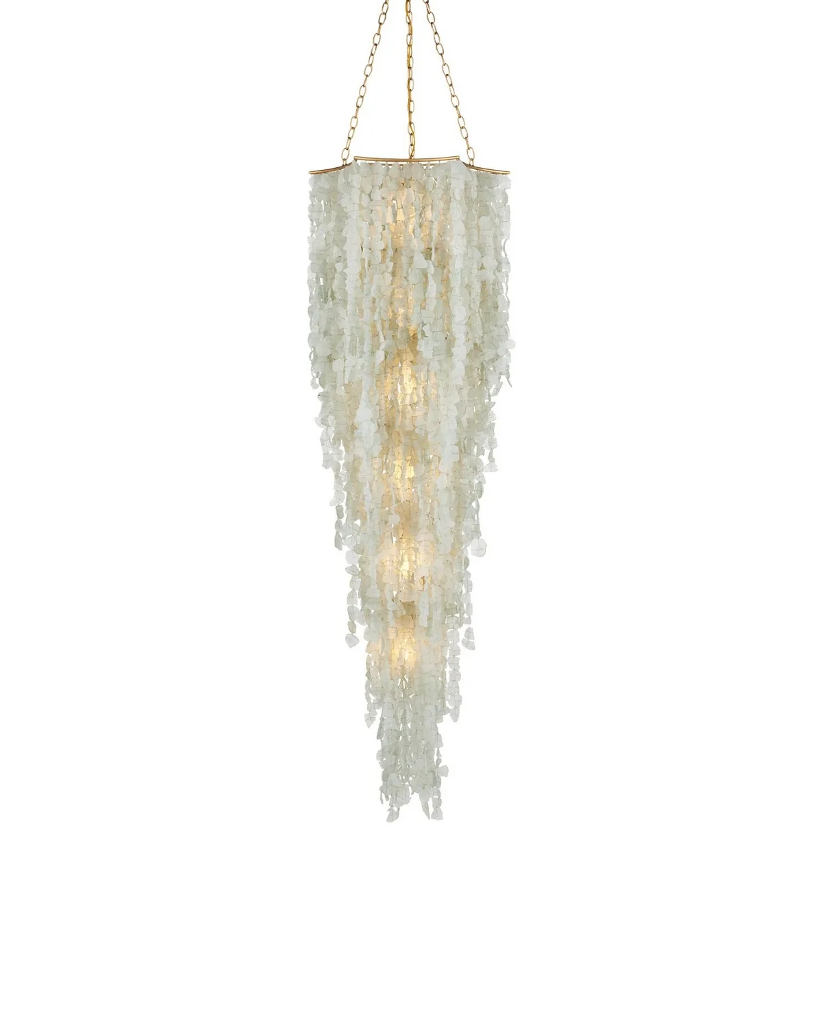 Verre de Mer Six Light Chandelier