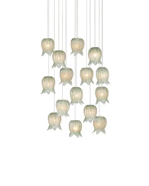 Polpo 15-Light Round Multi-Drop Pendant