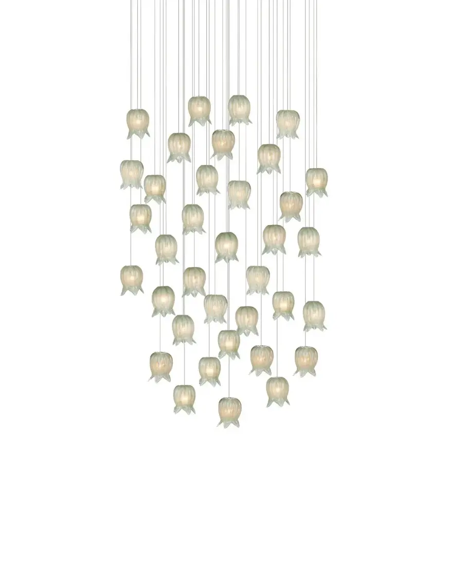 Polpo 36-Light Round Multi-Drop Pendant