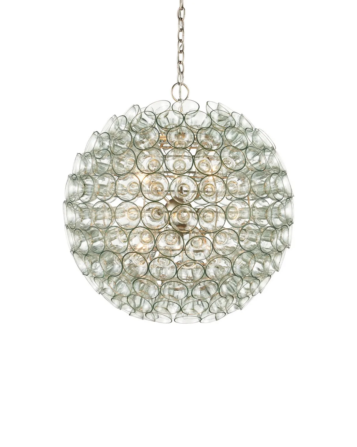 Eau de Vie Nine Light Orb Chandelier