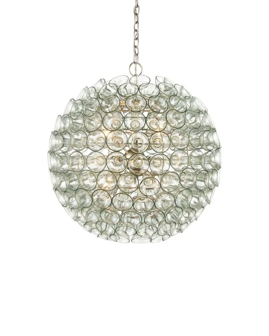 Eau de Vie Nine Light Orb Chandelier