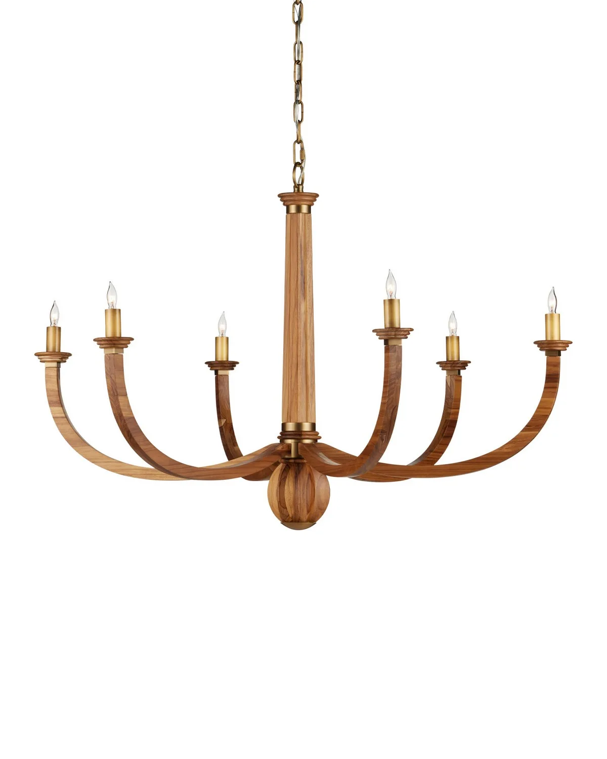 Woodcroft Six Light Chandelier
