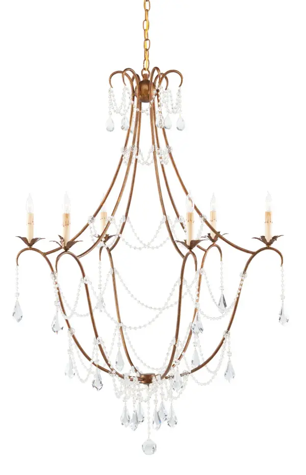 In Rhine Gold by Currey and Company from the Elizabeth Collection collection