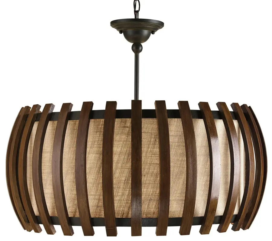 The Dado Semi-Flush Mount by Currey and Company